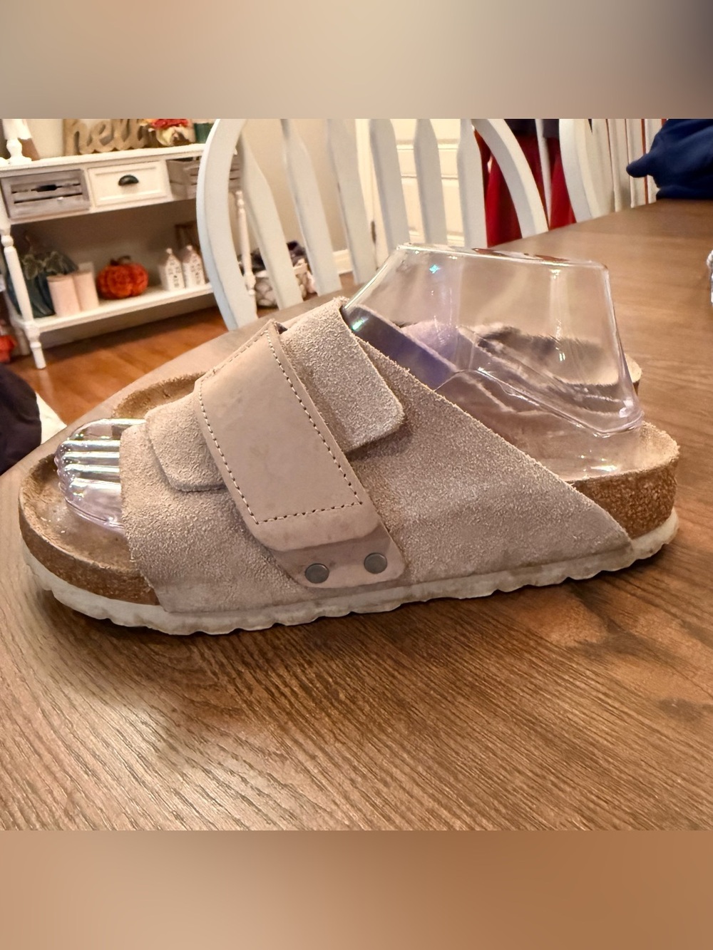 Birkenstock Kyoto suede sandals. EU size 37. US size 6-6.5